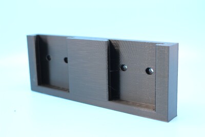 Black Ryobi 40V 2 Battery Holder Mount Heavy Duty Wall Mount