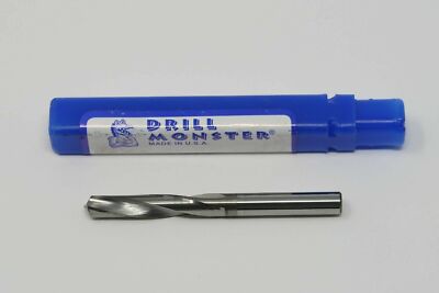 new MONSTER DRILL #6 Solid Carbide Screw Machine, Stub, Slow Spiral, 460-302040