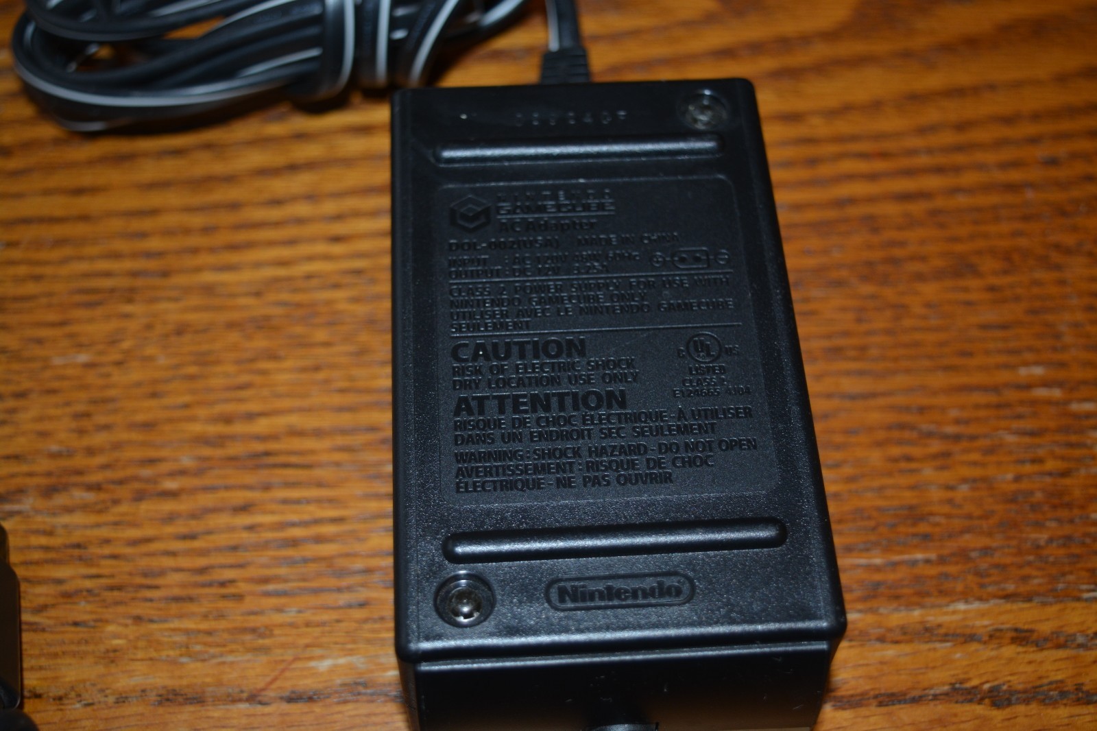 Nintendo Gamecube Power Supply DOL-002 OEM Free Shipping!