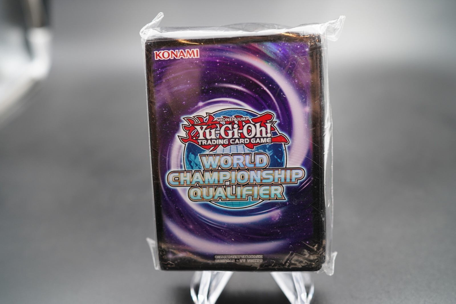 遊戯王　WORLD CHAMPIONSHIP QUALIFIER　スリーブ　紫 スリーブ『WCQ2018紫』100枚入り【-】{-}《スリーブ》