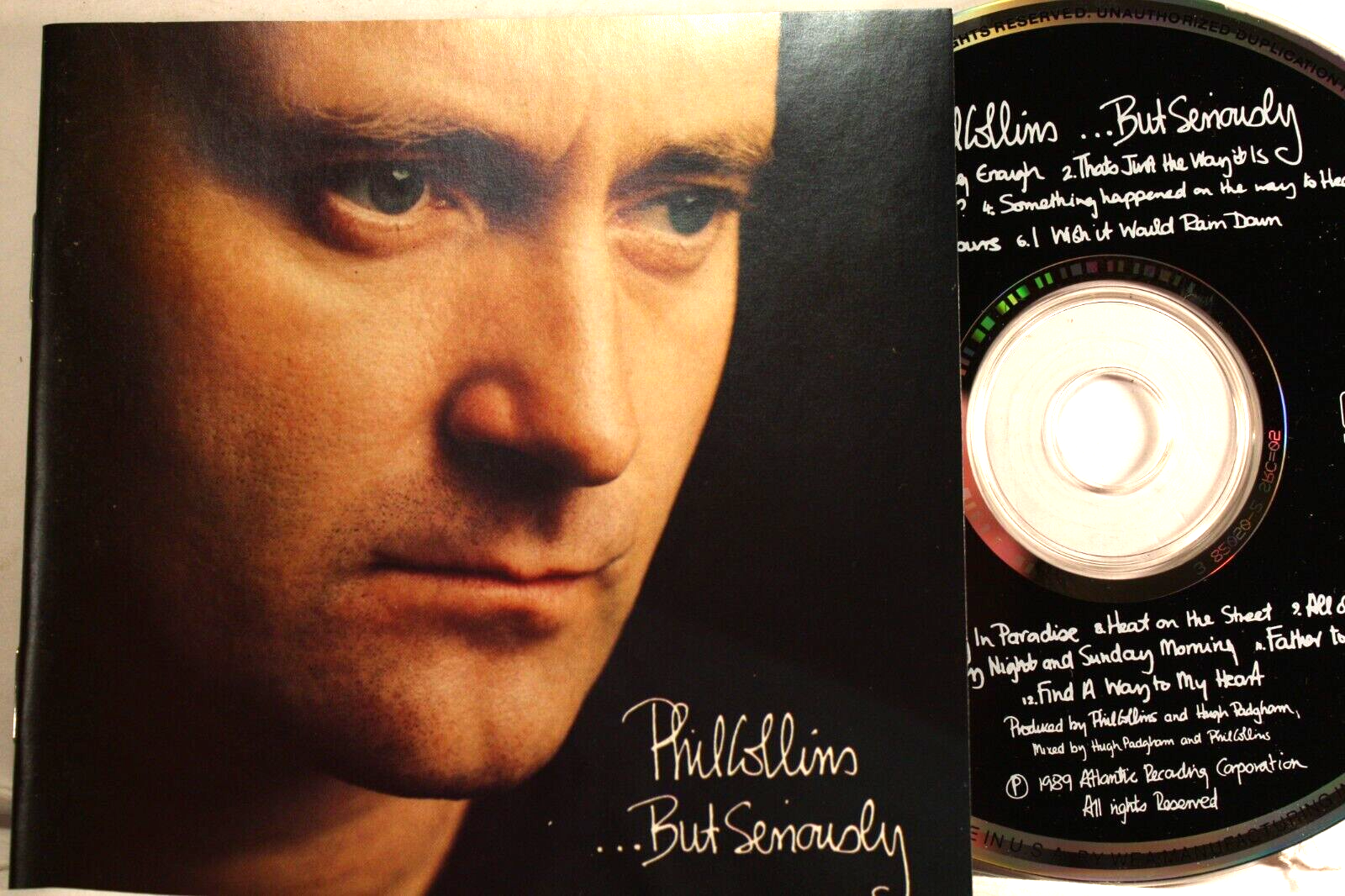 欧LP Phil Collins ...But Seriously PCLP89 Atlantic 未開封 /00260 Phil Collins – But Seriously – Vinyl (LP, Album), 1989