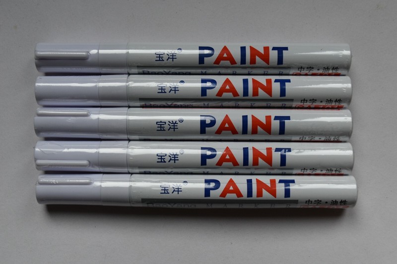 Marqueur Paint Marker Blanc Permanent (Neuf) (5)