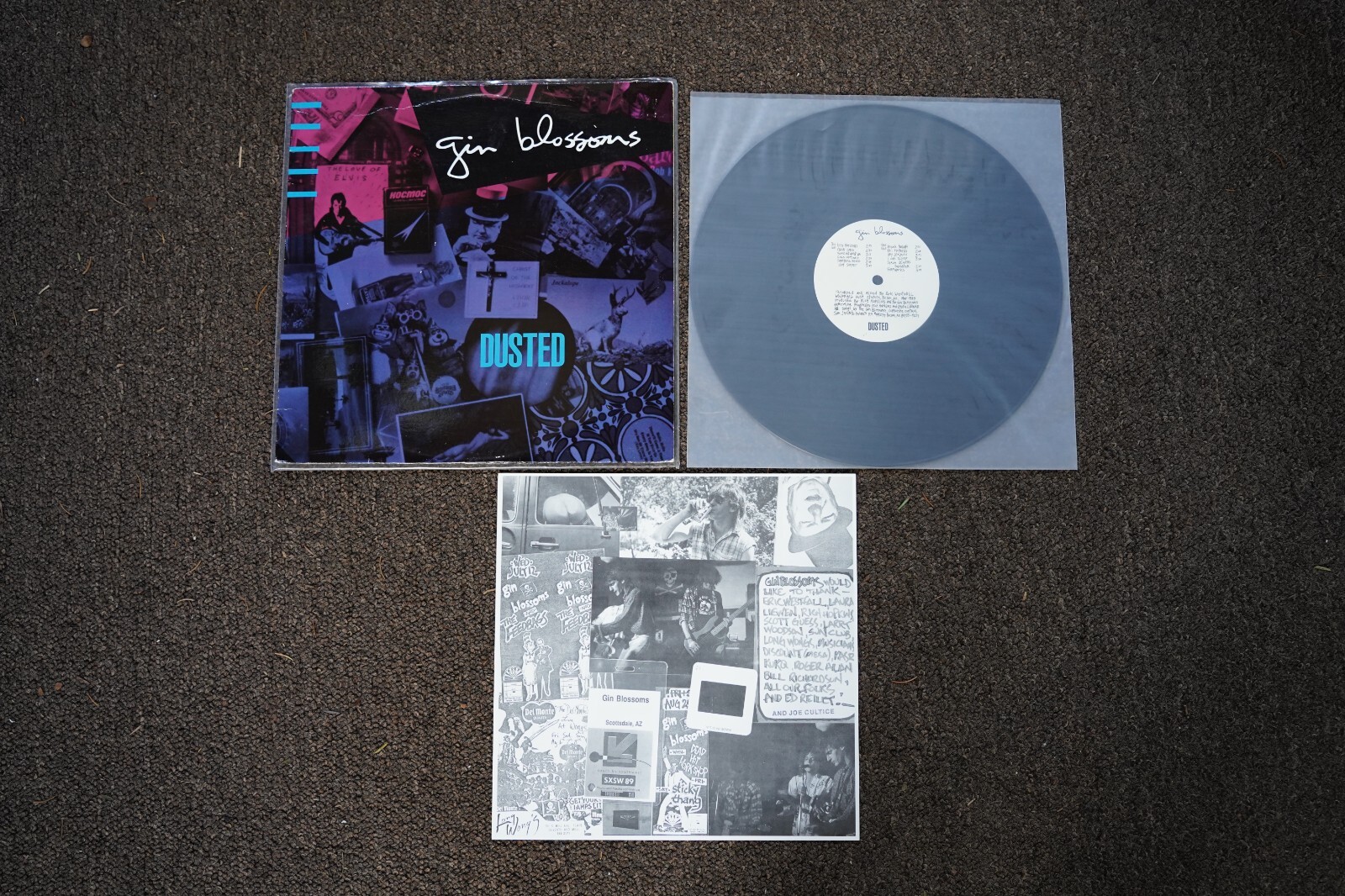 Gin Blossoms Dusted LP 1989 R.E.M. Toad Sprocket Feelies