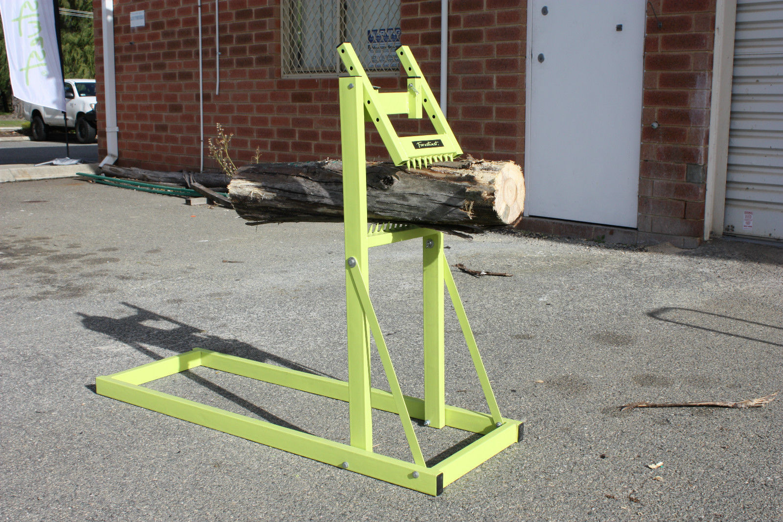 Forestwest Portable Saw Horse Chainsaw Stand Firewood Log Stand Log
