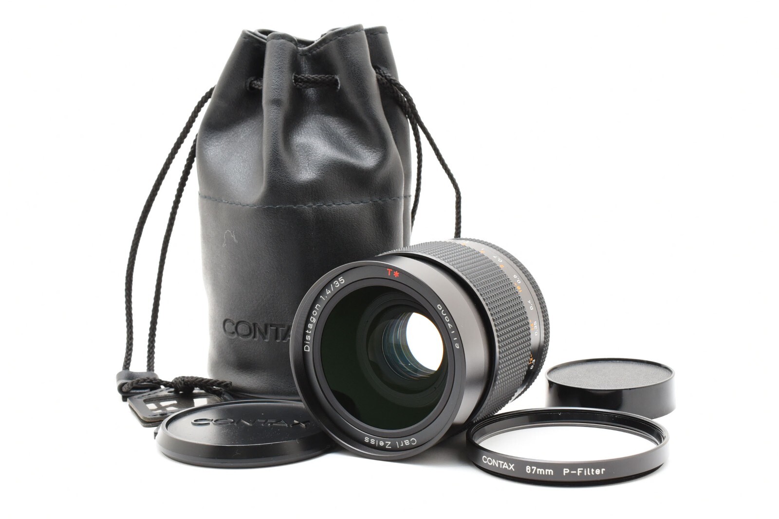 Contax Carl Zeiss T* Distagon 35mm F1.4 MMJ Lens C/Y Mount