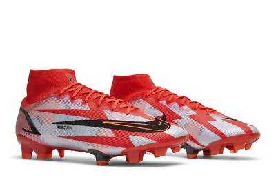 Pre-owned Nike Mercurial Superfly 8 Elite Cr7 Fg 'chile Red' Db2858-600