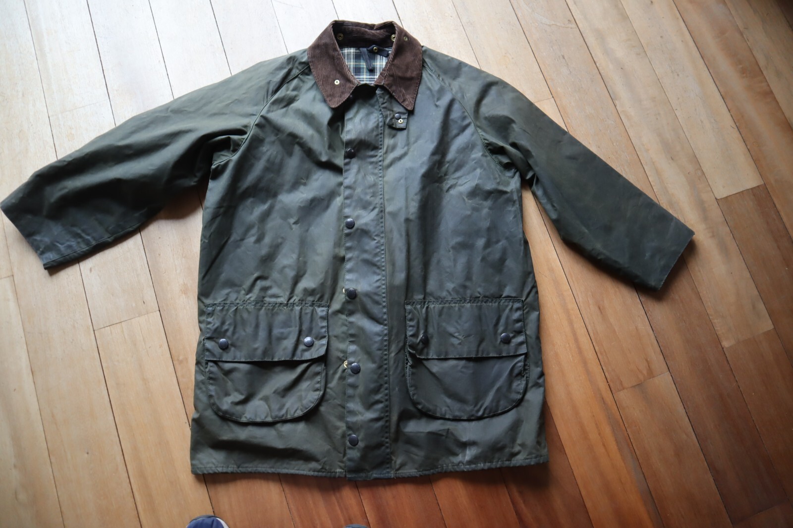 ジャケット・アウター Barbour GAMEFAIR size40 Dark Olive Green BARBOUR Gamefair Waxed Zip & Snap Front