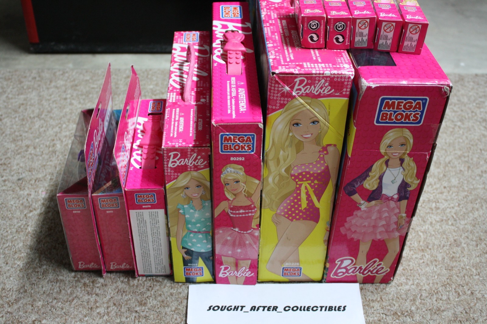 Mega Bloks Barbie lot Fab Mansion All NISB Discontinued See listing