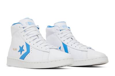 Pre-owned Converse Pro Leather Hi 'white Blue' 166813c In White/blue