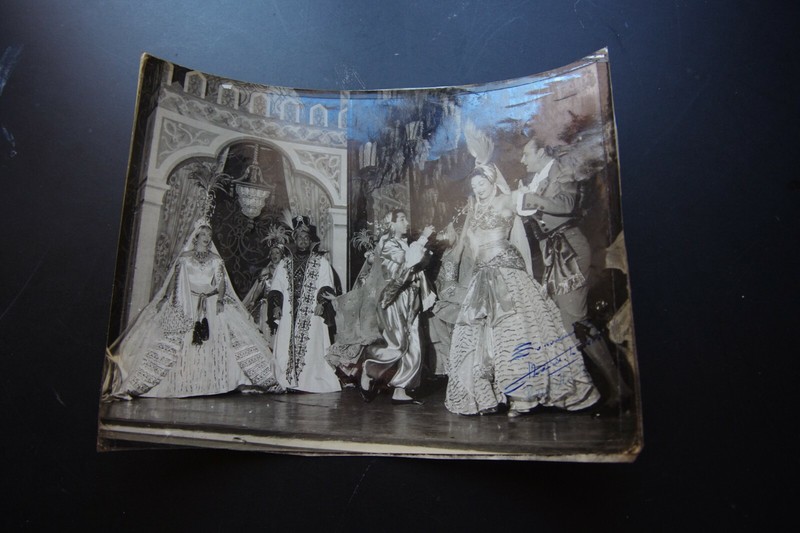 Tirage Argentique Photo Ancienne Ballet Espagnol Luis Nieto Signe J.H. Mourreau 