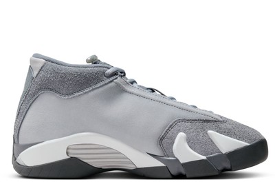 Big Kids Jordan 14 Retro SE Кремнево-серый/малозаметно-белый (FQ8165 012)