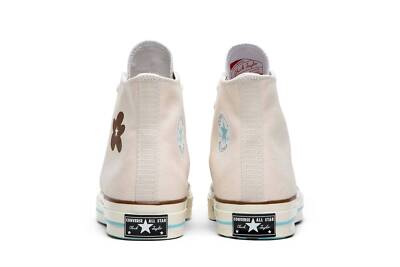 Pre-owned Converse Golf Le Fleur X Chuck 70 Hi 'parchment Canvas' 163170c In Parchment/egrey/black