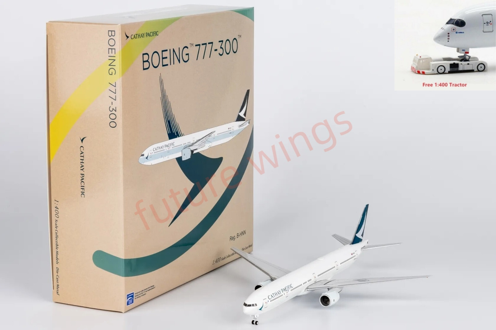 キャセイパシフィック航空 777-300 B-HNN 1/400 1/400 777-300 キャセイパシフィック航空「The Spirit