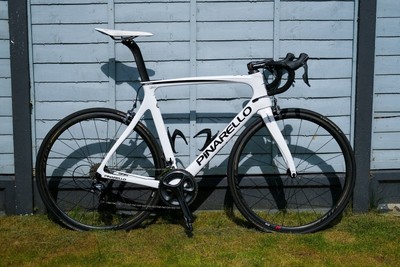 Pinarello Gan White Road Bike / Zipp Aero Spec / Shimano Ultegra 6800 Groupset