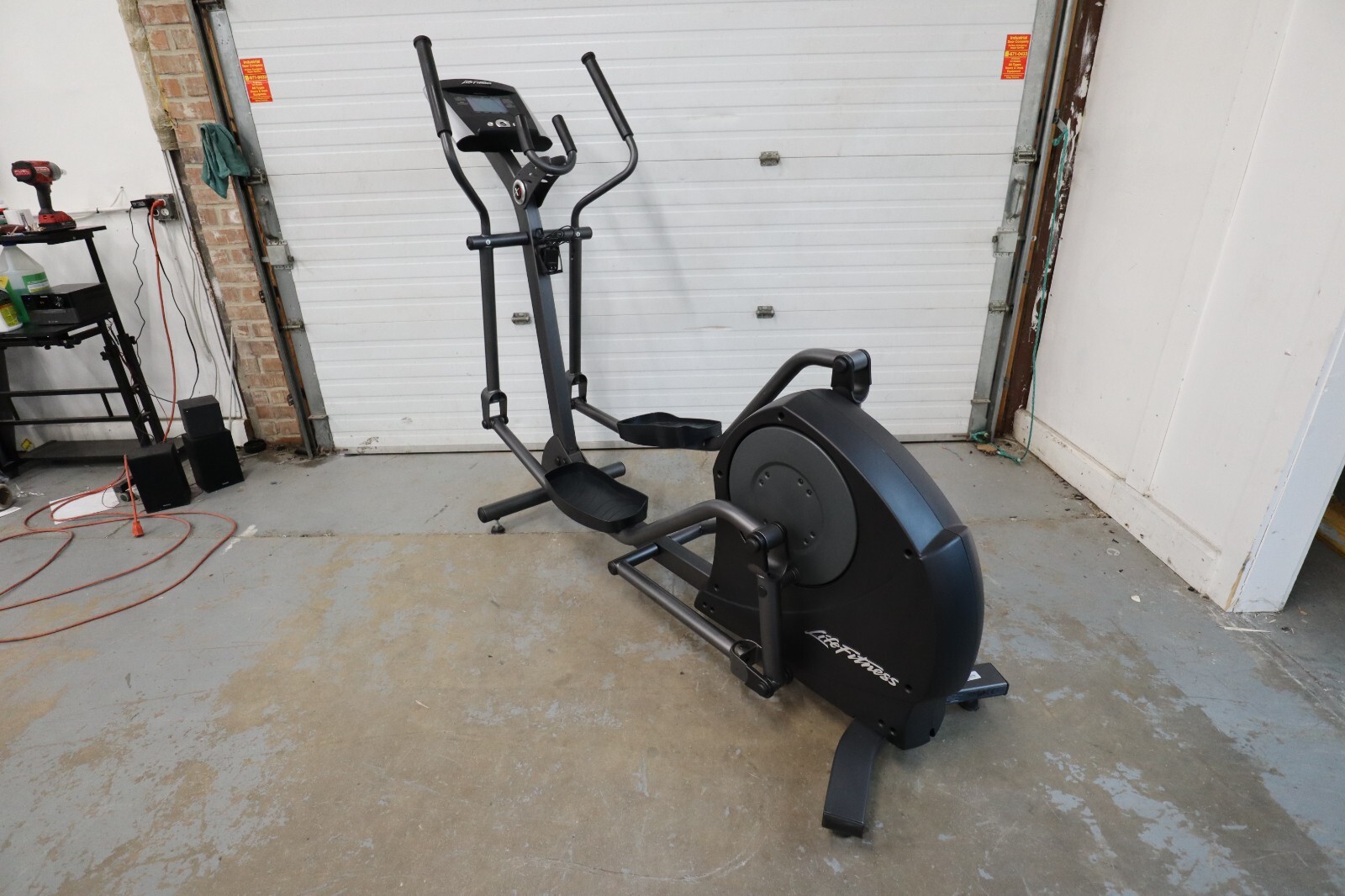 Used Life Fitness X1 w/ Basic Console Elliptical Crosstrainer For Home Gym  | eBay