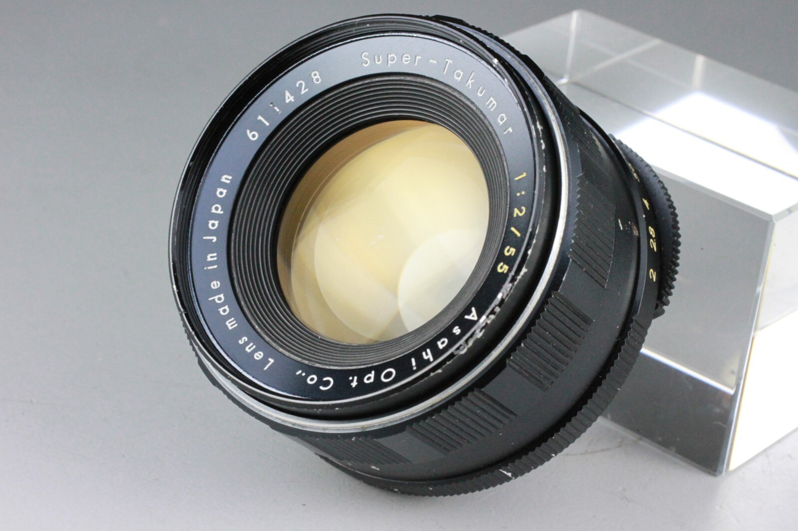 ASAHI Super Takumar 55mm F2 M42 Mount Pentax From Japan #164
