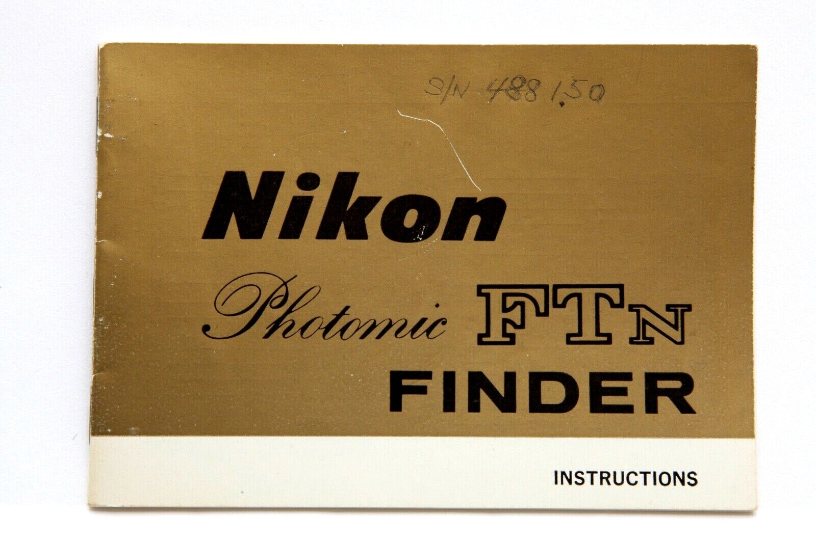 Nikon F Photomic-TN Finder Instructions #P4252- | eBay Nikon F Photomic-TN Finder Instructions #P4252- | eBay