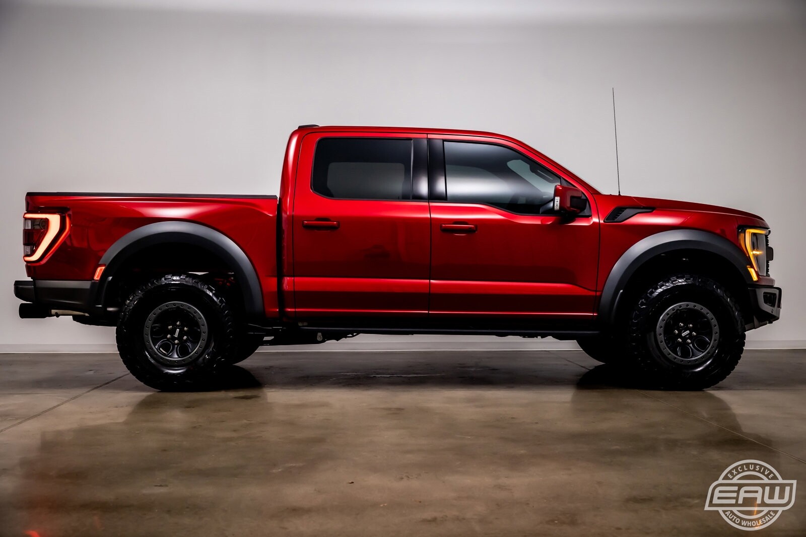2022 Ford F150 Raptor 257 Miles Rapid Red Metallic Tinted Clearcoat