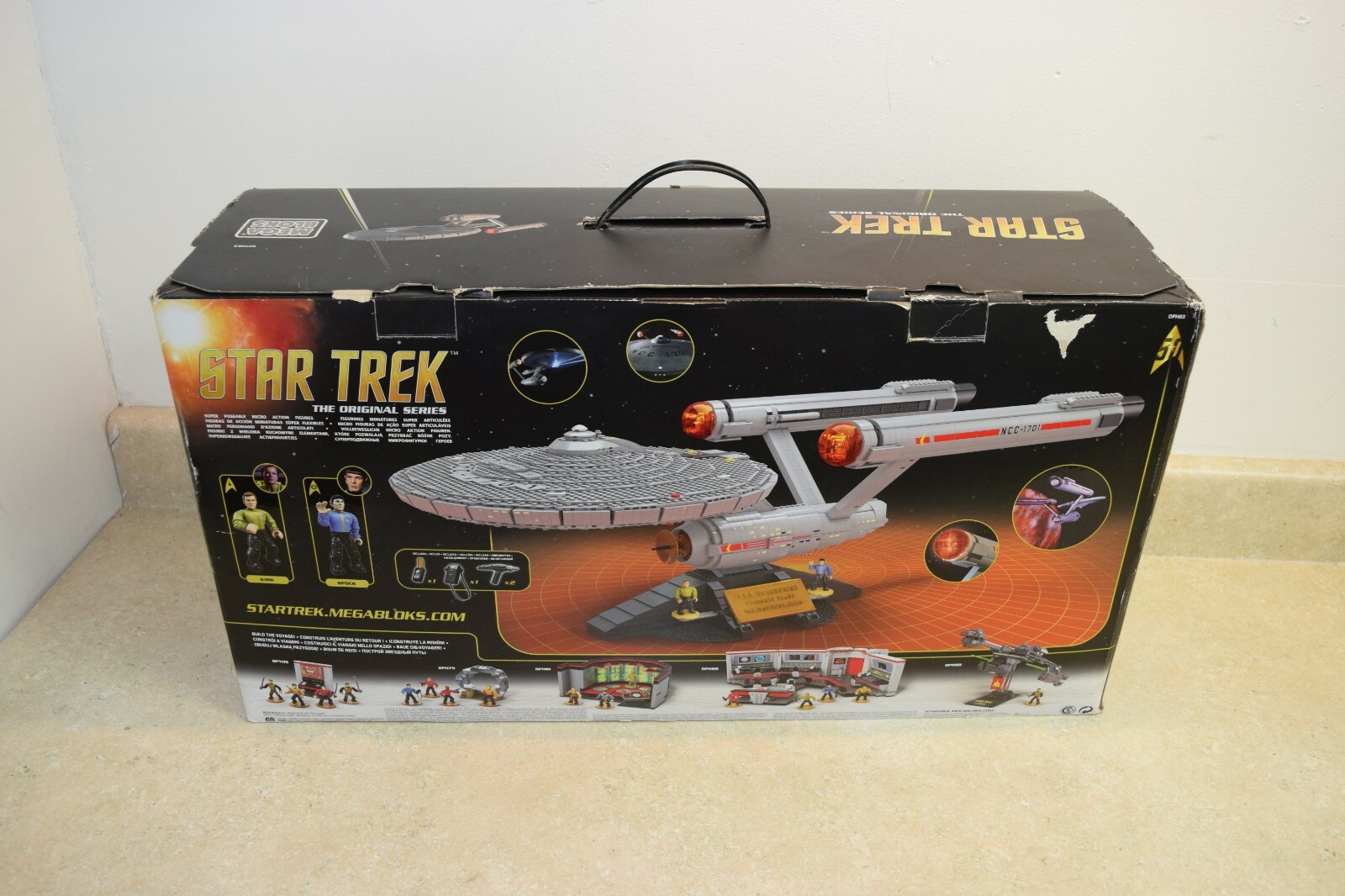 Mega Bloks Star Trek U.S.S. Enterprise NCC-1701 Collector Construction Set