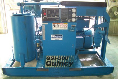 Quincy QSI 500   Rotary Screw Air compressor, Warranty