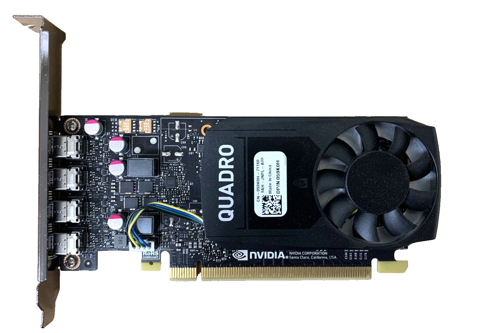 nVIDIA QUADRO P1000 4GB GDDR5 ロープロ 補電源不要 nVIDIA QUADRO P1000 4GB GDDR5 ロープロ 補電源不要 nVIDIA