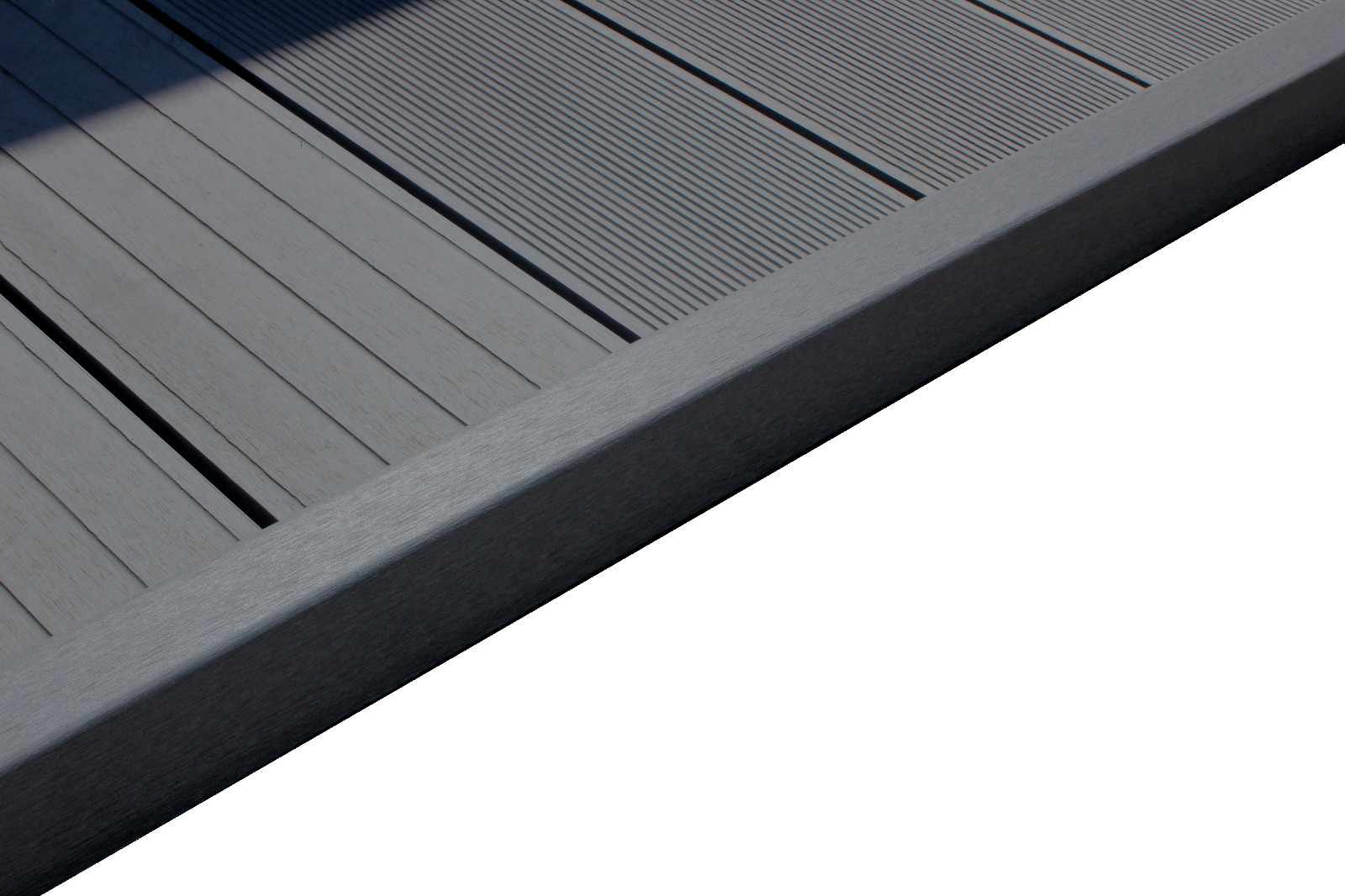 WPC Terrassendielen Abschlussleiste Abdeckleiste L