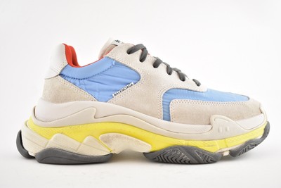 balenciaga shoes triple s yellow