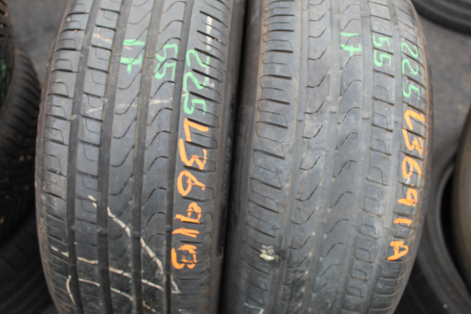 225 55 17 Pirelli, Cinturato P7, AO, 97Y, x2 A Pair 7.5mm (F1_tyres) L3691