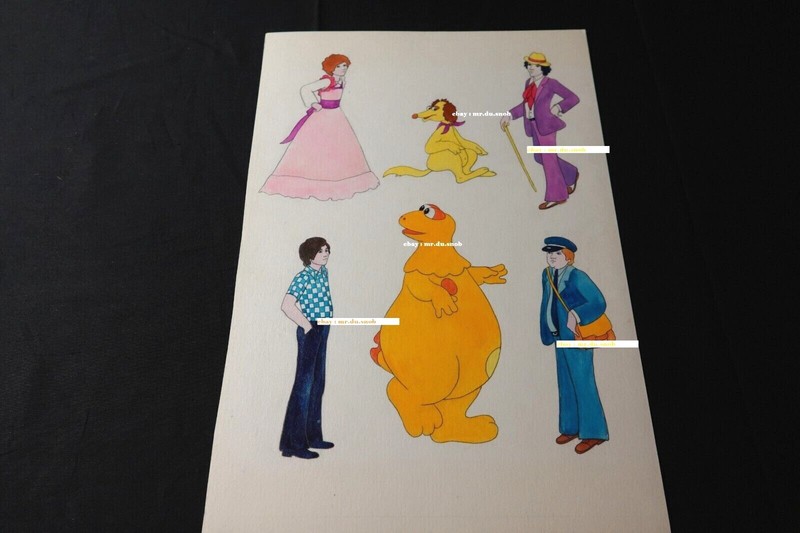 Casimir Rare Magnifique  Planche Original Couleur  !! D'Epoque Annees 70 . 