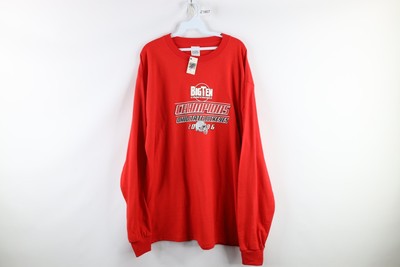 NOS Vtg Mens XL 2006 Big Ten Champions Ohio State University Football T-Shirt