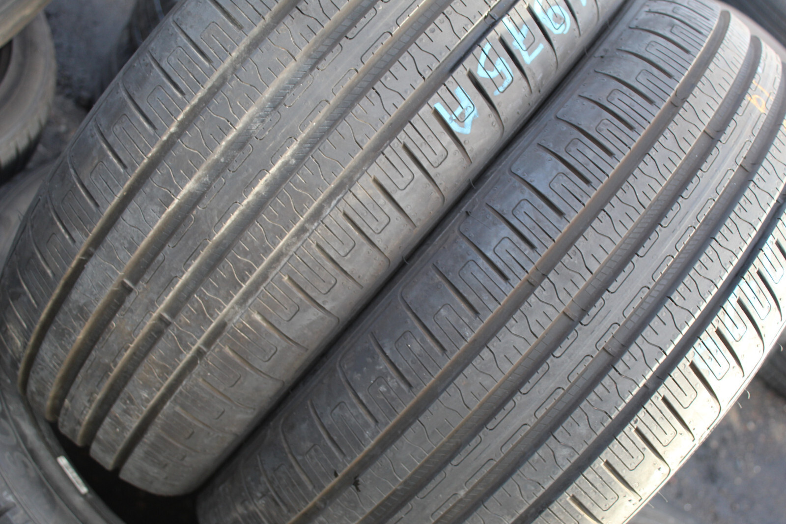 New 215 50 19 Goodyear, Efficient Grip P., 93T, x2 A Pair (F1_tyres) L1975