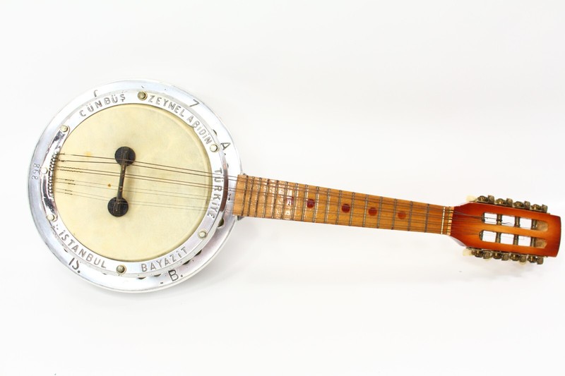 Original Mandoline CÃ¼MbÃ¼Å Zeynel Abidin - Alte TÃ¼Rkische CÃ¼MbÃ¼S Cumbus Banjo Saz
