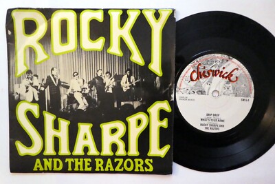 ROCKY SHARPE 7'' Drip Drop CHIPSWICK Uk press VG++ 1976 Rock   Mc 1257