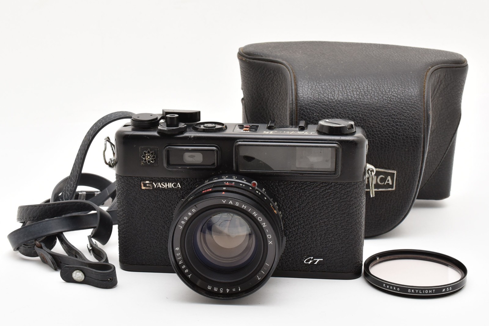 Yashica Electro 35 GT with 45mm f1.7 Film Camera Black From