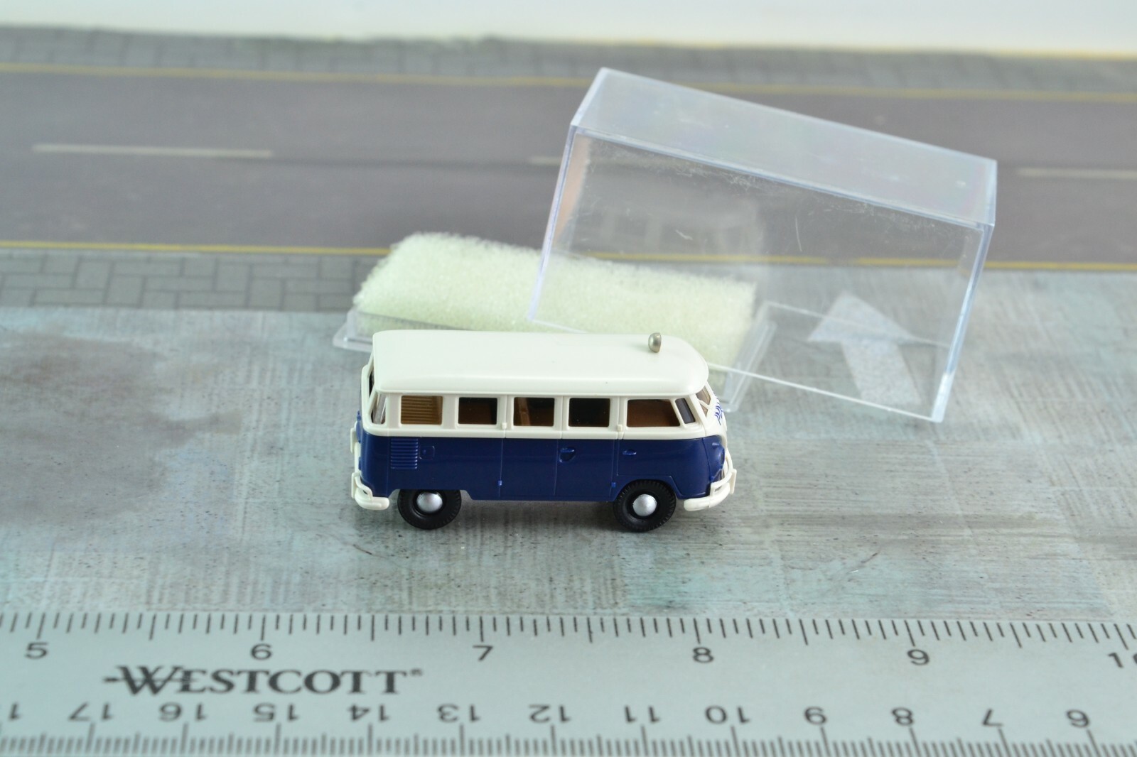 Brekina 3192 Volkswagen T1 Brazil Police Radio Patrulla