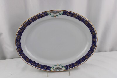Mottahedeh Merian Service Oval Platter 13 3/4''