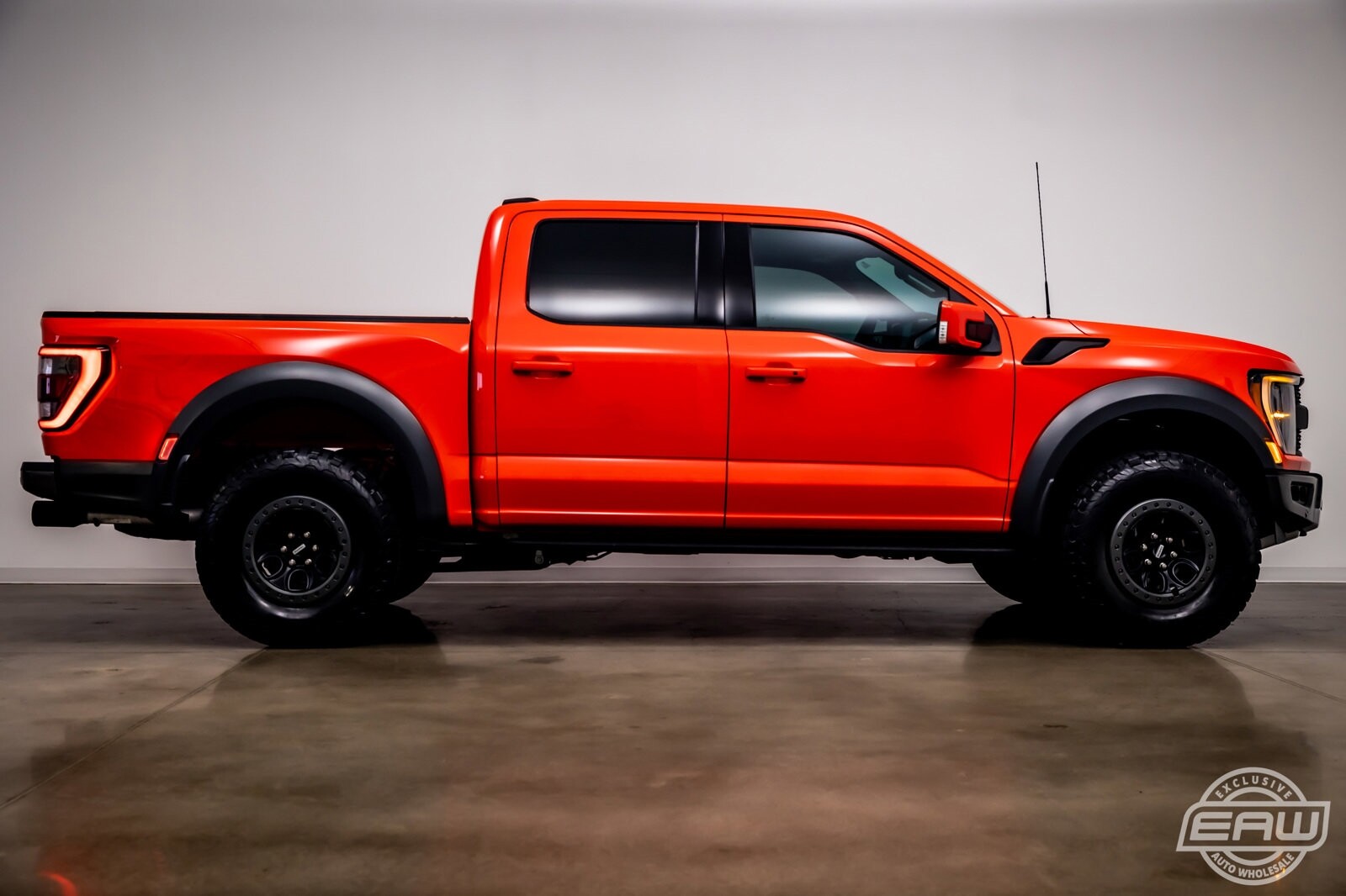 2021 Ford F150 Raptor 5432 Miles Code Orange Metallic Crew Cab Pickup