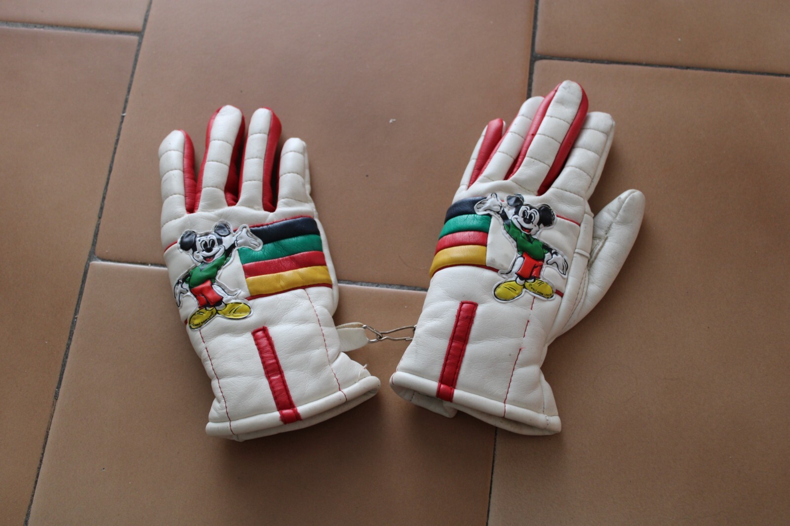 1980's bmx gloves disney mickey (12 years siz (oldschool no