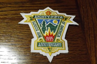 Boy Scout Patch 1995 85TH ANNIVERSARY 5'' TALL