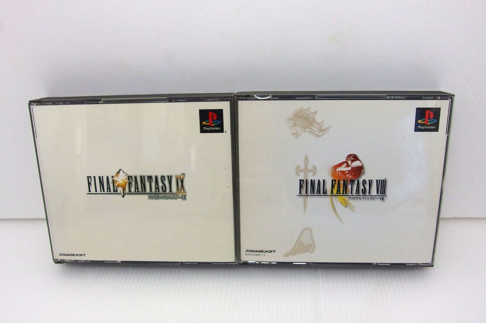 Playstation 1 Final Fantasy 9 8 Game Lot Japan Region NTSC-J
