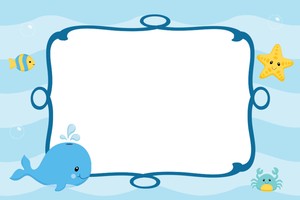 Baby Shower Blank Invitation Cards 2