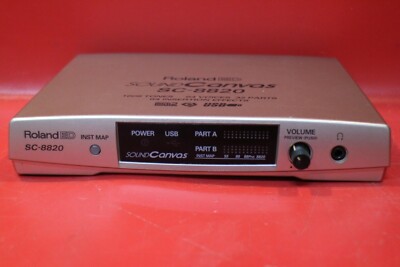 ローランド サウンドキャンバス SC-8820 USED ROLAND SC8820 SC 8820 Sound Canvas Sound Module AN64178