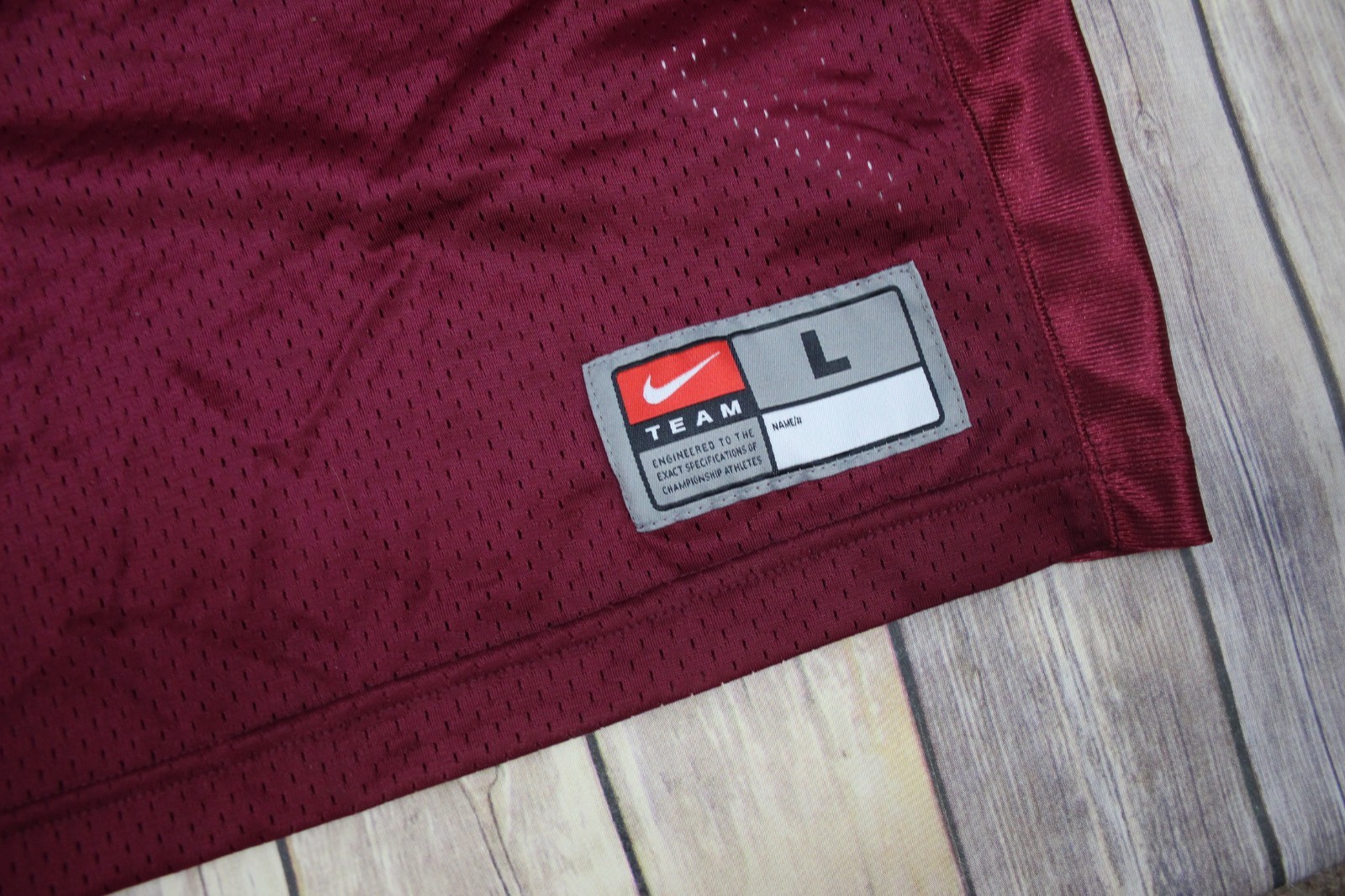 NWT Nike Velocity 2.0 Football Practice Jersey Size L Cardinal Style 659179 $45