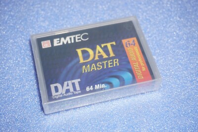 N.E.W  Sealed EMTEC DAT Master 64  - Digital Audio Tape