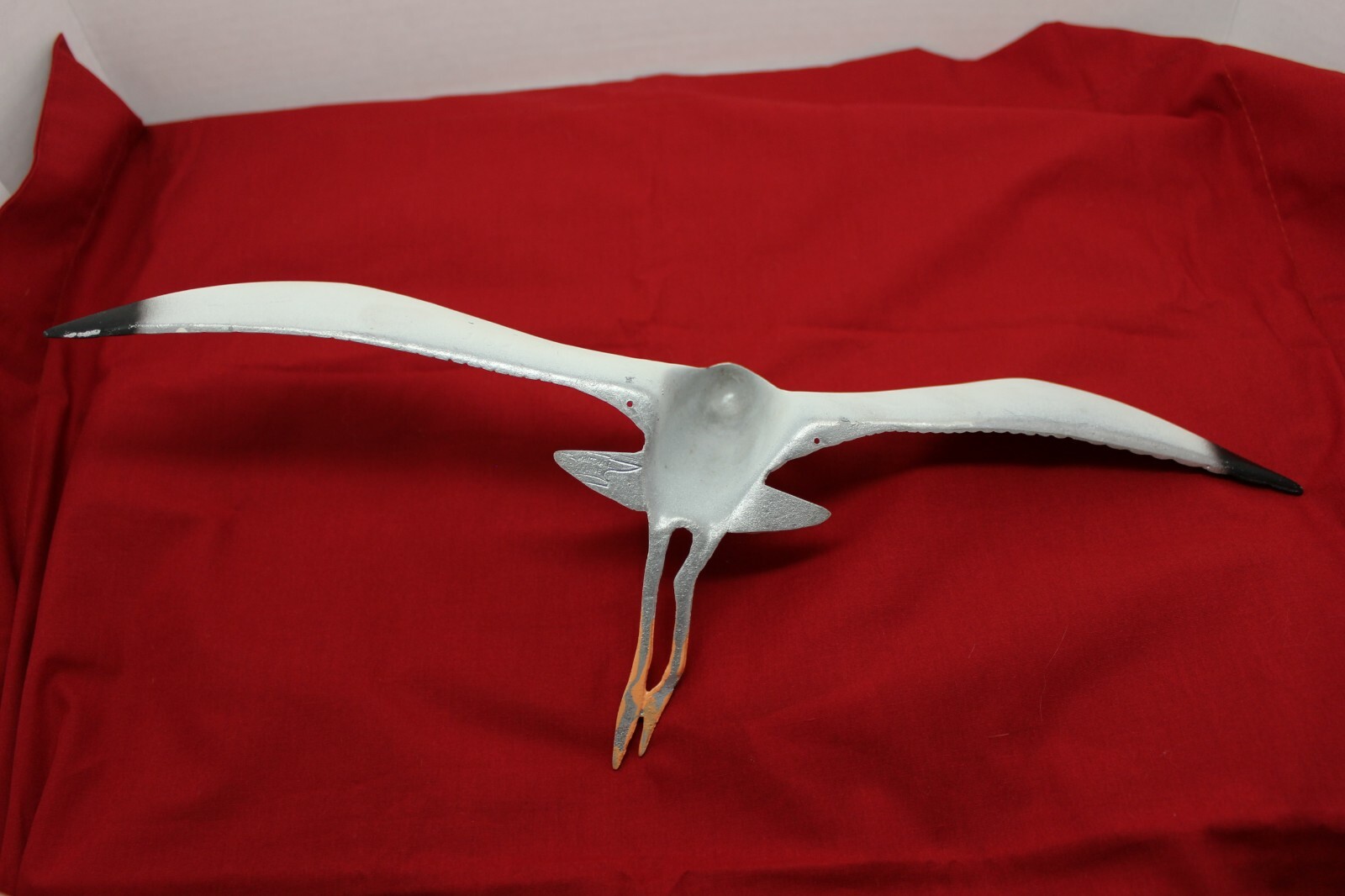 Vintage Mid Century Whitehall Forge Cast Aluminum Seagull Wall Plaque, NOS #5