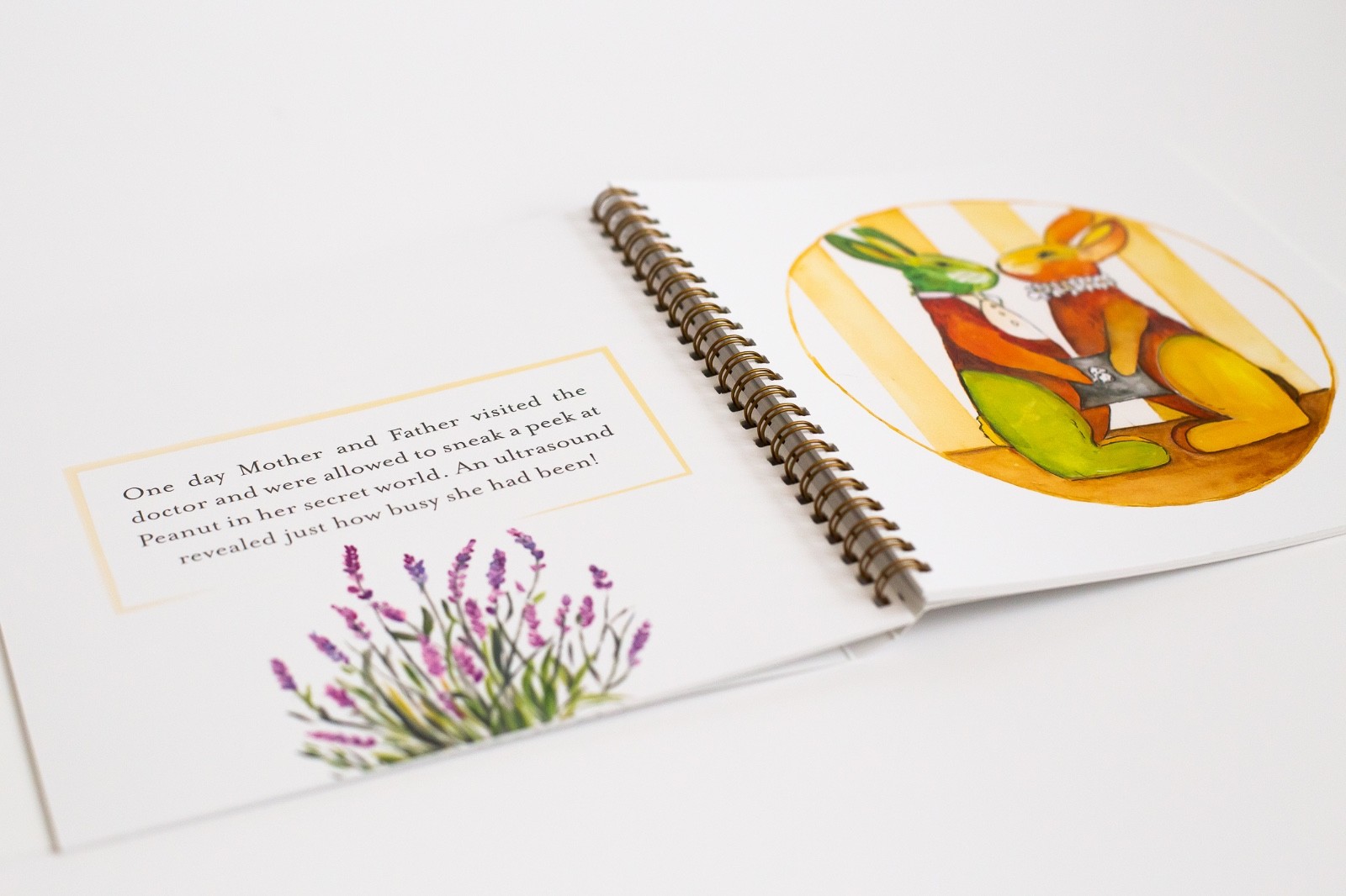 The Story of Nugget Illustrated Children's Book and Memory Book Baby Boy Gift