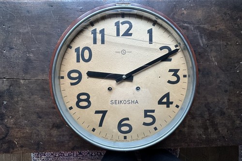 Antique Seikosha Seiko Wall Clock | eBay