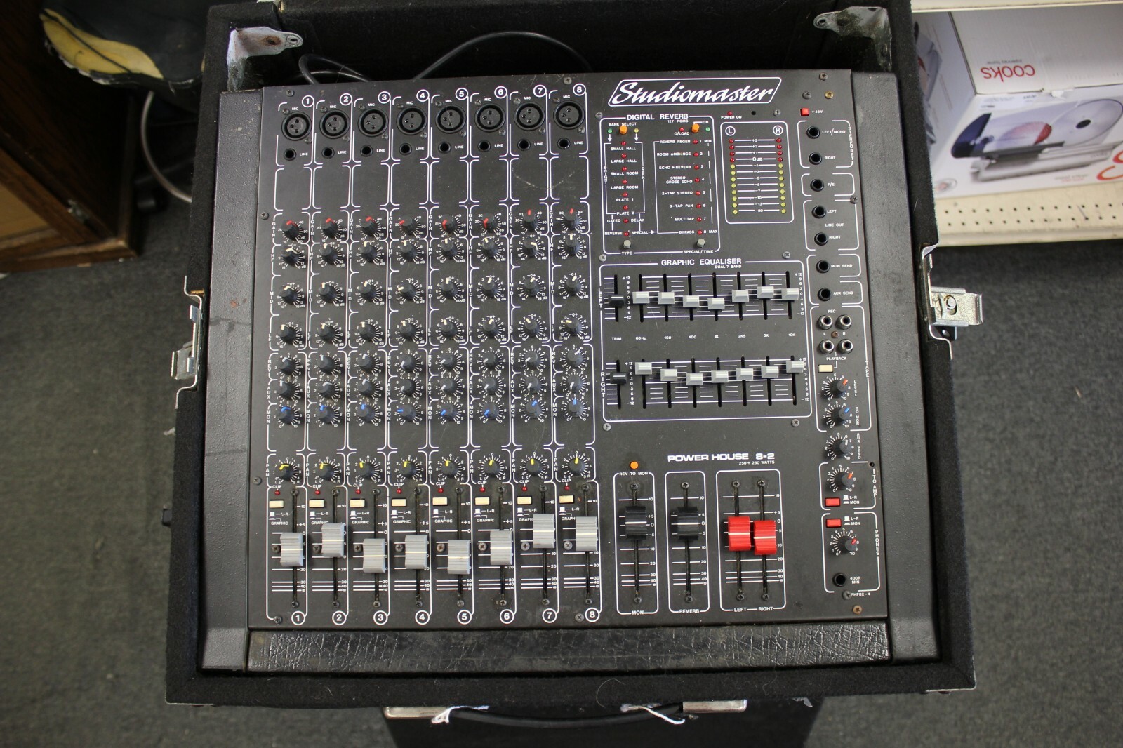 Studiomaster Powerhouse 8-2 Powered Mixer | eBay Studiomaster Powerhouse 8-2 Powered Mixer | eBay