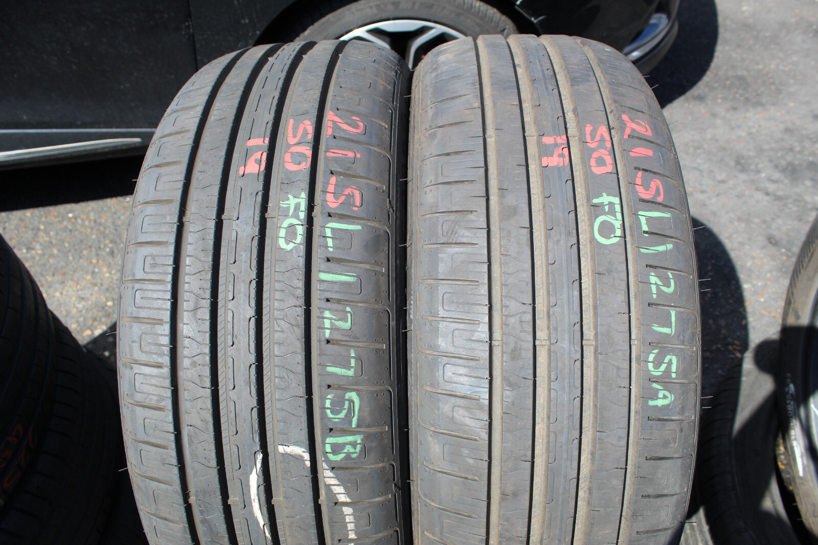 215 50 19 Goodyear, Efficient Grip, 93T, x2 A Pair 7.5mm (F1_tyres) FO L1275