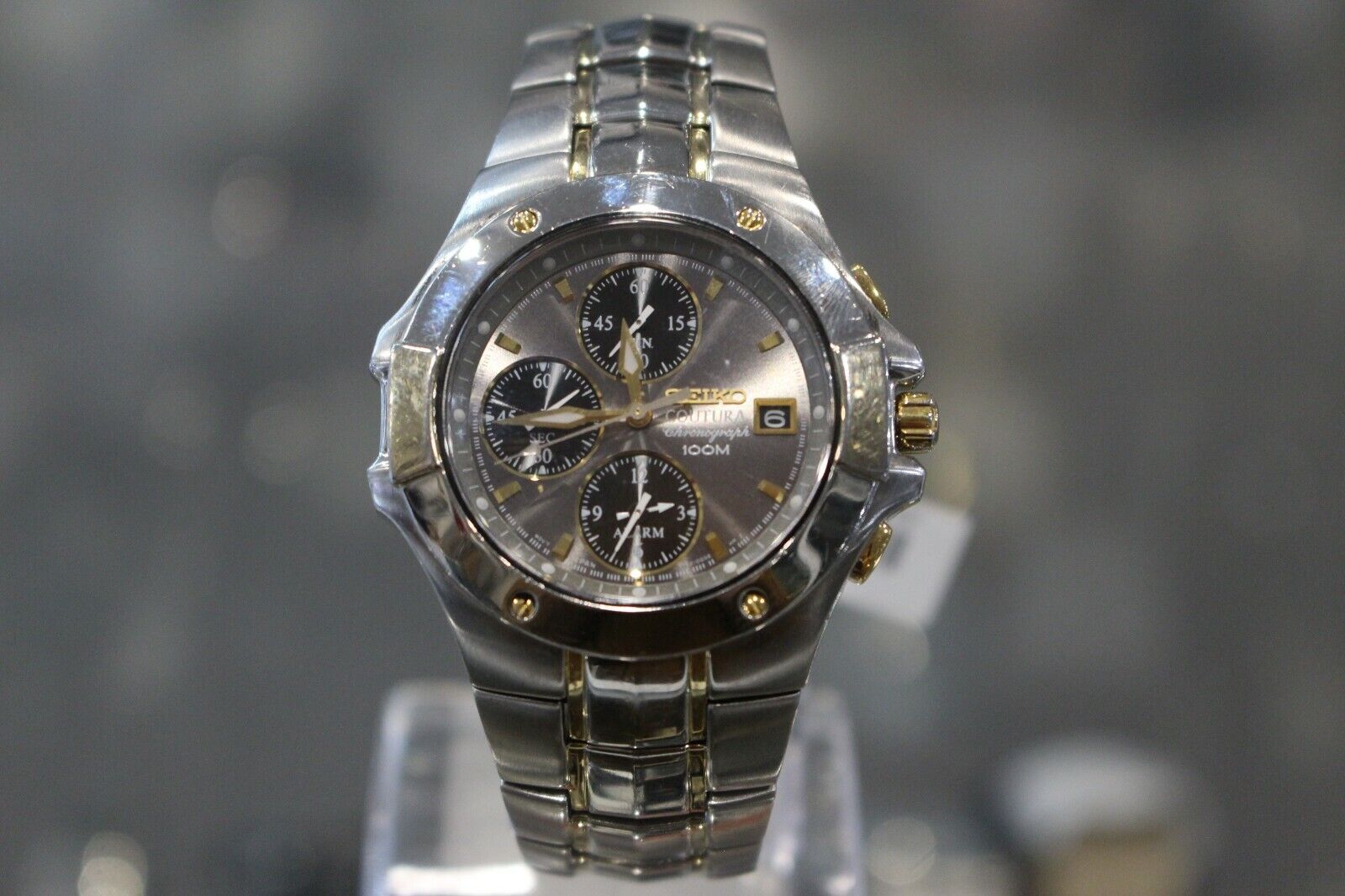 Seiko 7T62-0FA0 Chronograph Date Coutura Quartz Mens Watch Seiko 7T62-0FA0 Chronograph Date Coutura Quartz Mens Watch